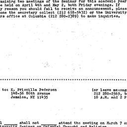 Announcements, 1975-03-07. ...