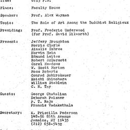 Minutes, 1975-01-10. Asian ...