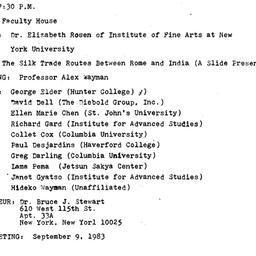 Minutes, 1983-05-06. Asian ...