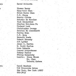 Minutes, 1972-12-01. Asian ...