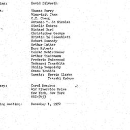 Minutes, 1972-11-03. Asian ...