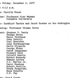 Minutes, 1977-12-02. Asian ...