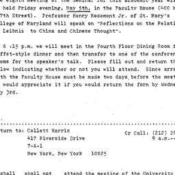 Announcements, 1978-05-05. ...
