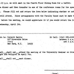Announcements, 1978-04-07. ...