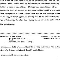 Announcements, 1977-11-04. ...
