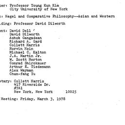 Minutes, 1978-02-03. Asian ...