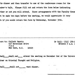 Announcements, 1977-12-02. ...