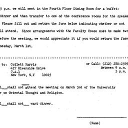 Announcements, 1978-03-03. ...