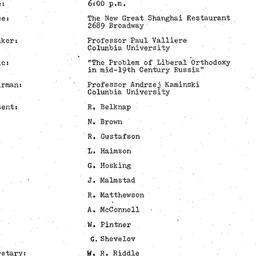 Minutes, 1976-04-23. Slavic...