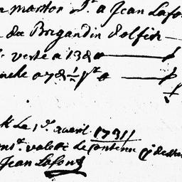 [Document, 1730 March 16]