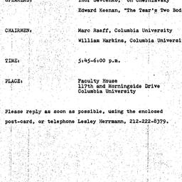 Announcements, 1974-03-29. ...