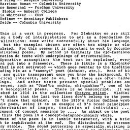 Minutes, 1987-02-06. Slavic...