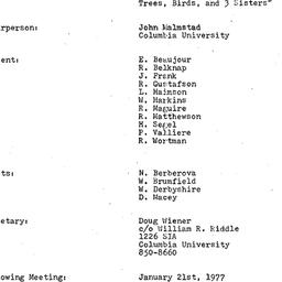 Minutes, 1976-12-17. Slavic...