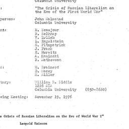Minutes, 1976-10-22. Slavic...