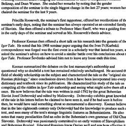 Minutes, 1995-05-05. Slavic...