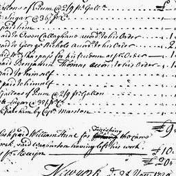 [Document, 1729 November 28]