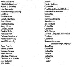 Minutes, 1995-12-01. Slavic...