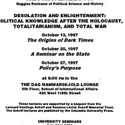 Announcements, 1997-10-13. ...