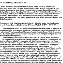 Minutes, 1997-11-07. Slavic...