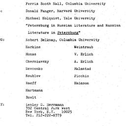 Minutes, 1971-10-15. Slavic...