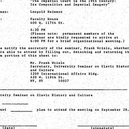 Announcements, 1979-09-28. ...