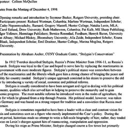 Minutes, 1998-12-04. Slavic...