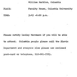 Announcements, 1974-12-13. ...