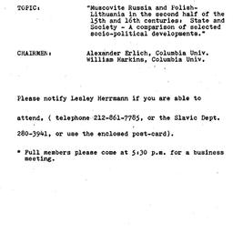 Announcements, 1975-04-18. ...