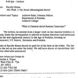 Announcements, 1992-04-14. ...