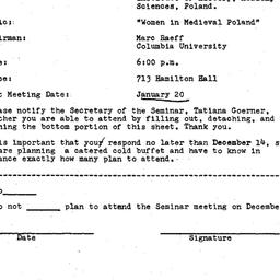 Announcements, 1977-12-16. ...