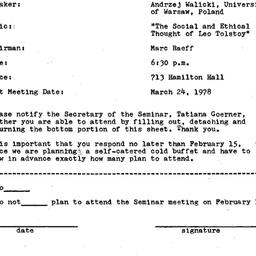 Announcements, 1978-02-17. ...