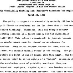 Minutes, 1991-04-22. Social...