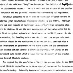 Minutes, 1982-05-18. Social...