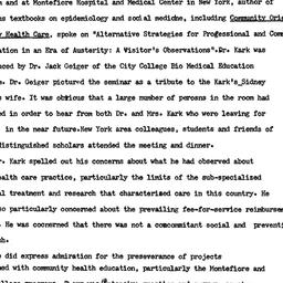 Minutes, 1981-10-06. Social...