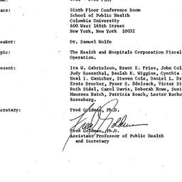 Minutes, 1977-02-04. Social...