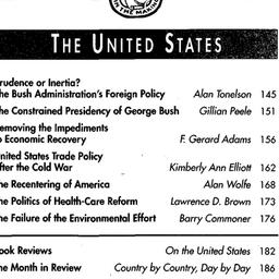 Speaker's paper, 1992-1...