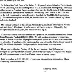 Announcements, 1997-09-02. ...