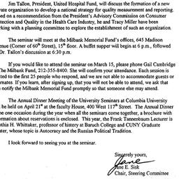 Announcements, 1999-02-25. ...