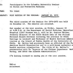 Announcements, 1974-12-17. ...