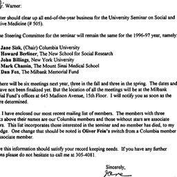 Correspondence, 1996-09-20....