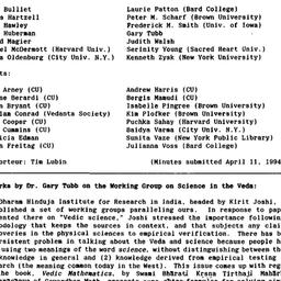Minutes, 1994-03-31. Genome...