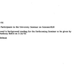 Speaker's paper, 1995-0...