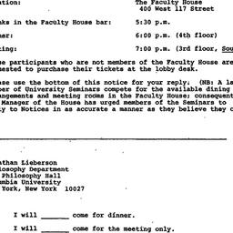 Announcements, 1976-01-20. ...