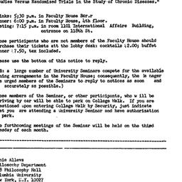 Announcements, 1978-11-21. ...