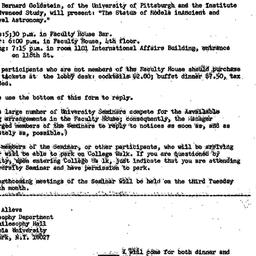 Announcements, 1978-12-19. ...
