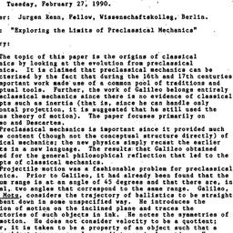 Minutes, 1990-02-27. The Hi...