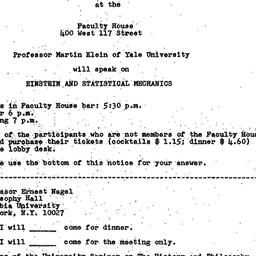 Announcements, 1974-04-11. ...