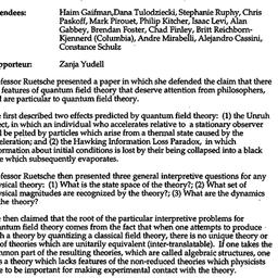 Minutes, 2001-02-13. The Hi...