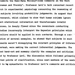 Minutes, 1981-10-13. The Hi...