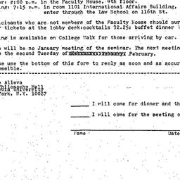 Announcements, 1980-12-09. ...